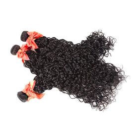 Alimog natural black water wave hair — authentic shade with versatile styling options.