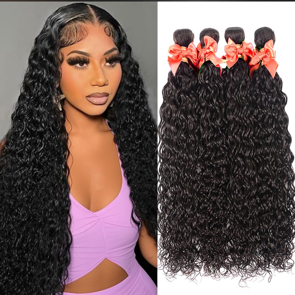 Alimog Water Wave 22 inch bundles offering natural shine for everyday styling
