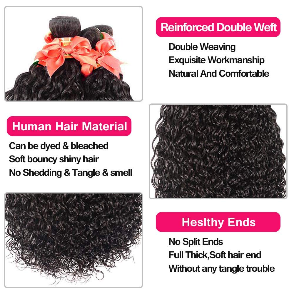 Alimog Water Wave 24 inch bundles for versatile length and sleek updos