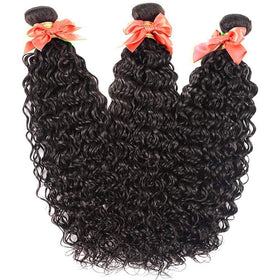 Alimog wet and wavy bundles 28-inch — smooth texture with bounce for styling.