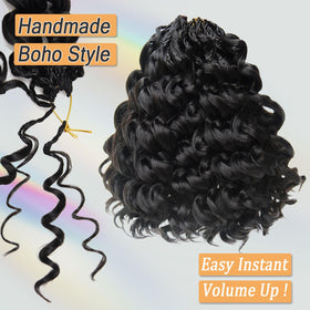 Alinyasha GoGo Curl boho style adds carefree texture
