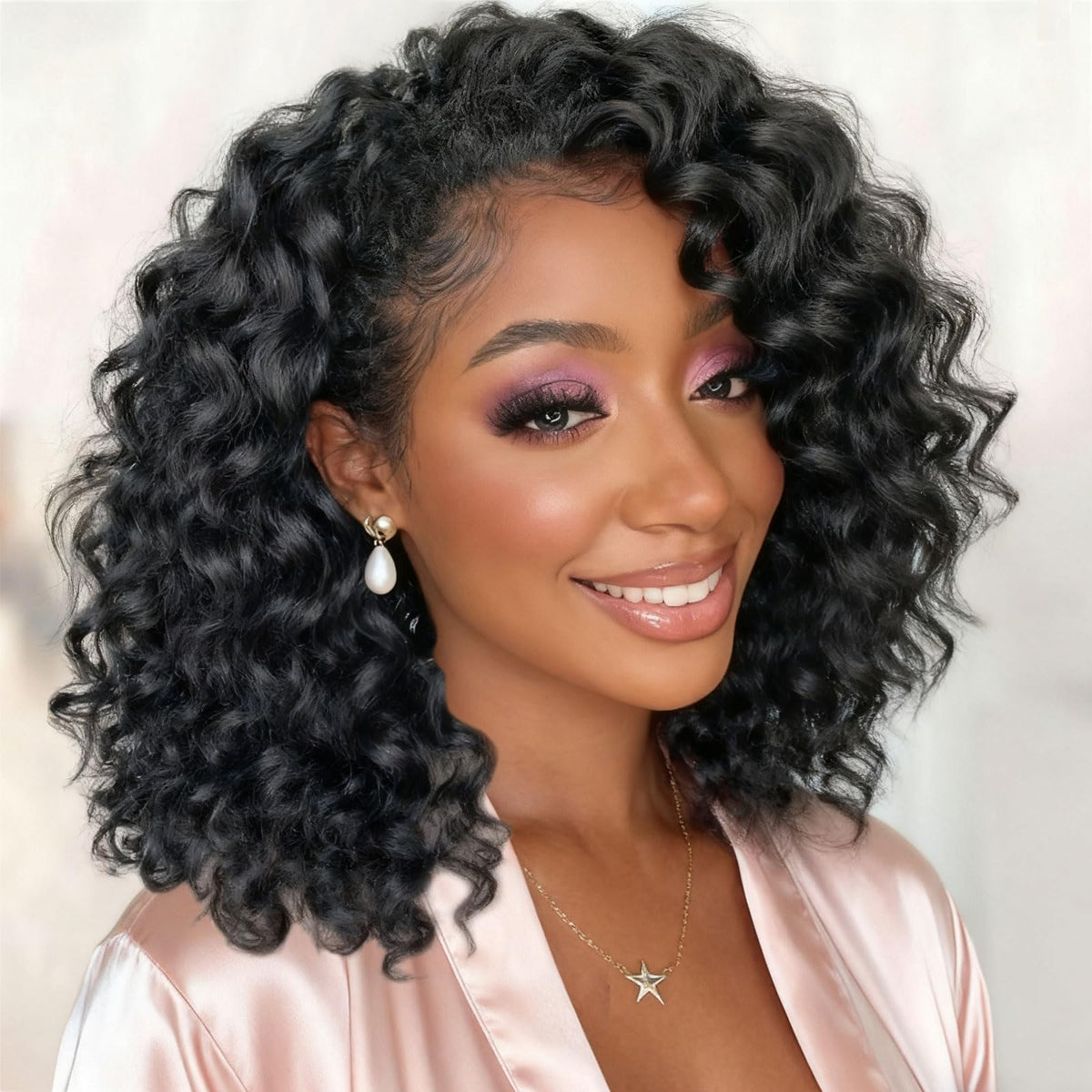 Alinyasha GoGo Curl prelooped 10inch for quick, stylish crochet installs