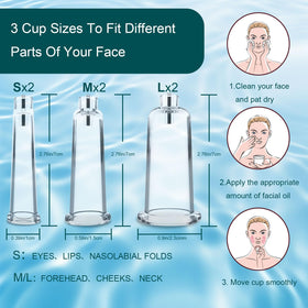 Alitake dual-cup mode being applied to skin for synchronized suction