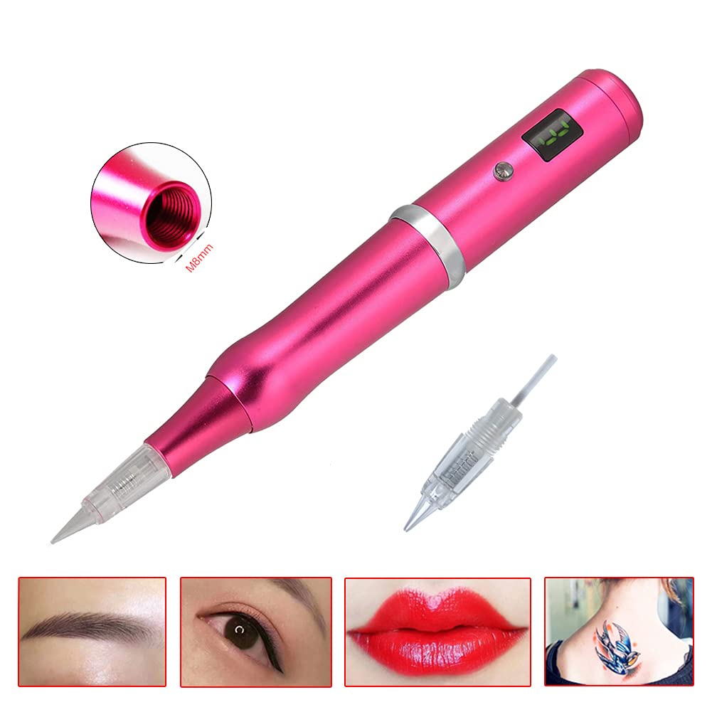 ALIWOD needle set 1R-3R-7F included for brow, liner, lip work.