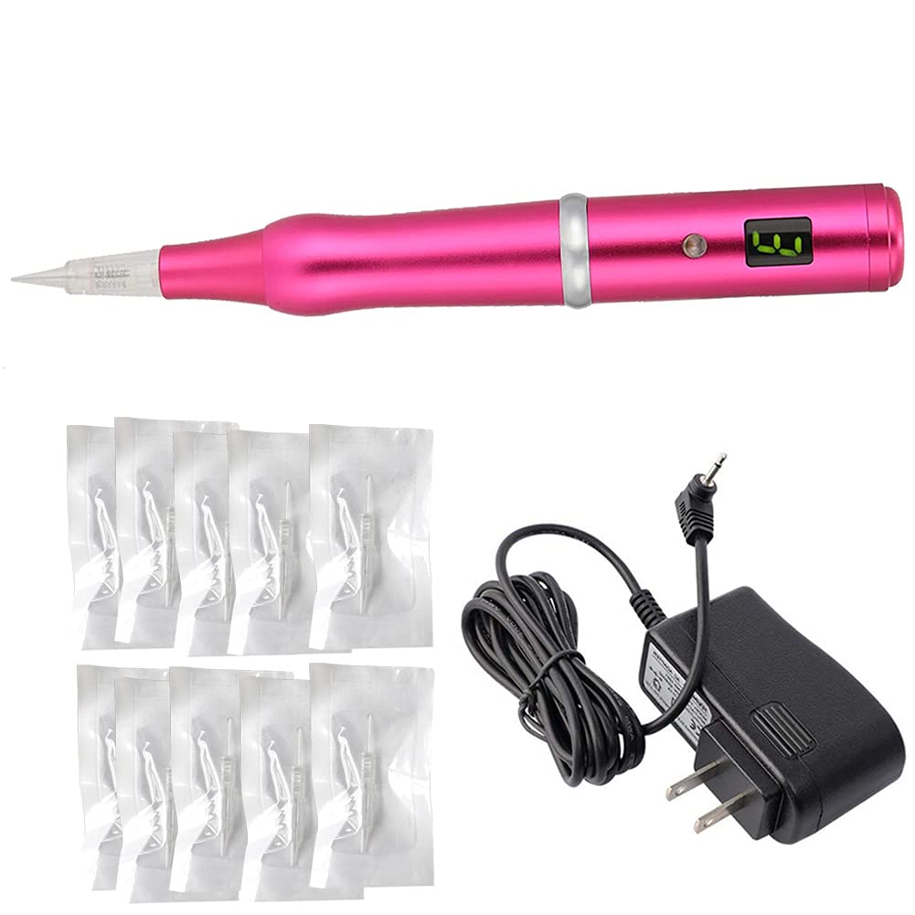 ALIWOD permanent makeup pen with battery and screen for precise control.