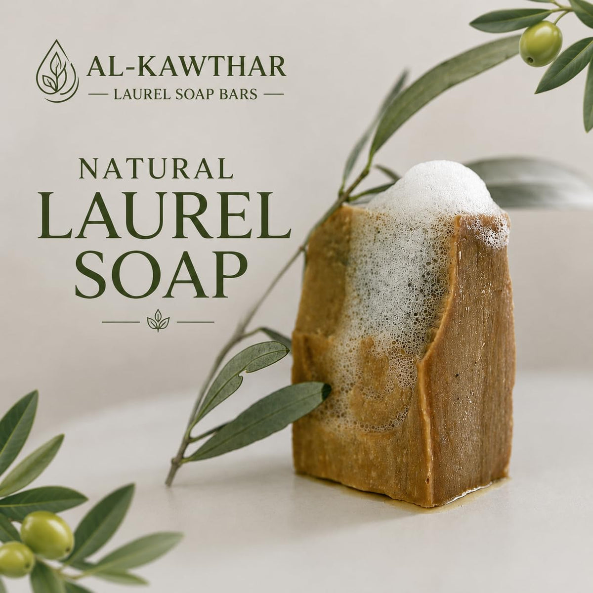 ALKAWTHAR usage guide explains how to wash hands, face and body with the bars.