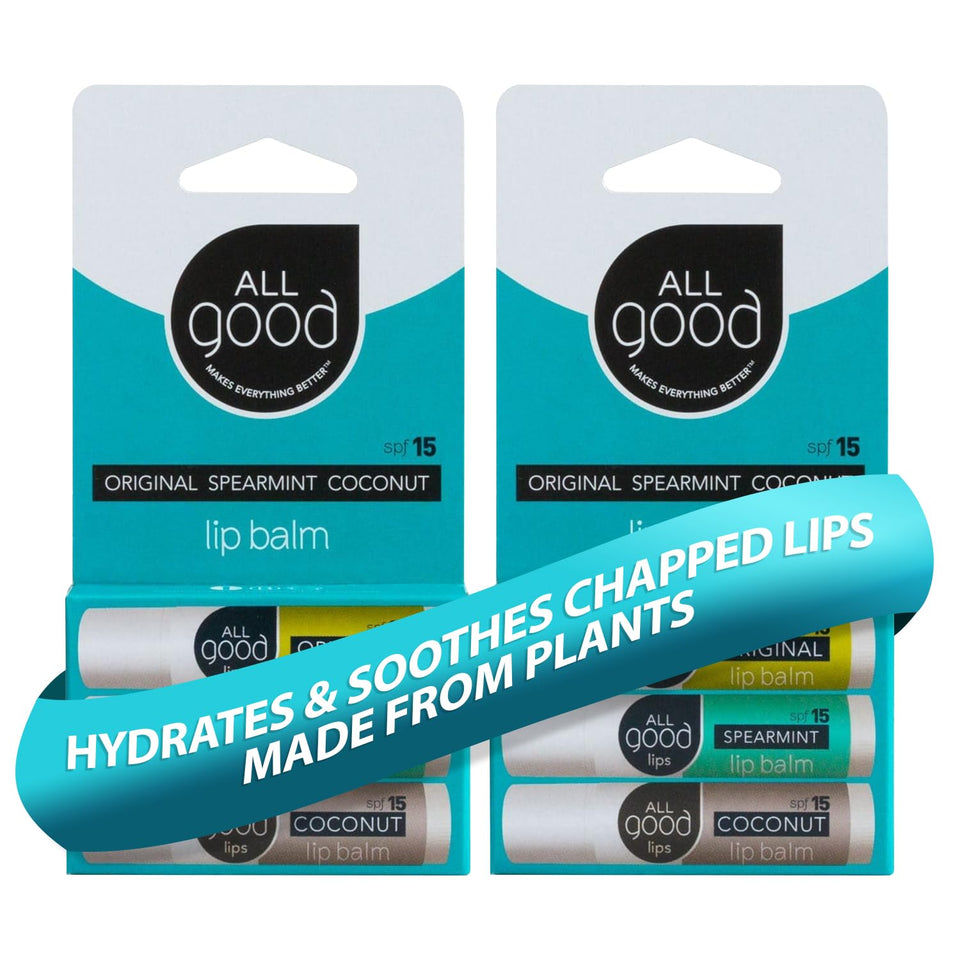 All Good Organic SPF15 Lip Balm Original bottle for daily moisture