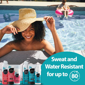 All Good sunscreen butter water-resistant up to 80 minutes for active days.