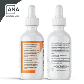 All Natural Advice Vitamin C Serum with organic botanicals in a clean, natural presentation