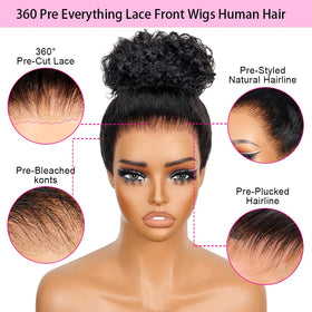 Allboom adjustable cap with hidden strap on wig