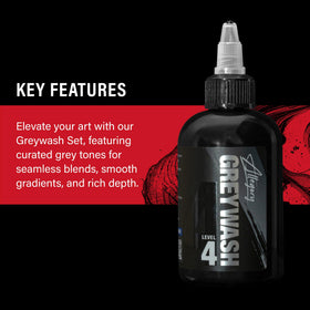 Allegory Greywash Level 3 bottle provides mid-tone balance.