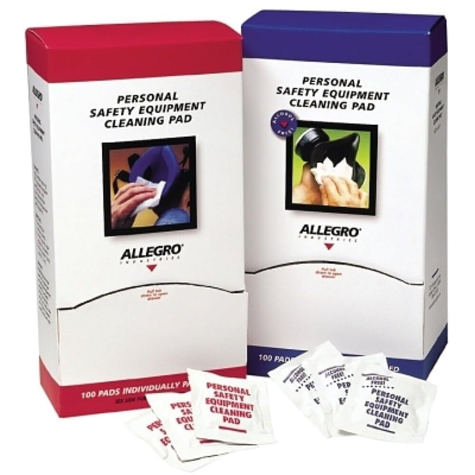 Allegro 3001 alcohol-free towelettes, 5-by-8 inches, pack of 100 for quick cleaning