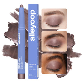 ALLEYOOP 11th Hour cream-to-powder finish close-up demonstrates smooth blending