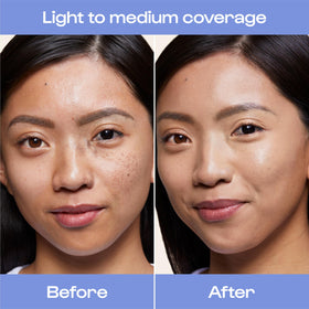 ALLEYOOP Game Face concealer applicator sponge enables easy blending and precise coverage.