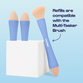 ALLEYOOP Multi-Tasker application spotlight image showing precise blending for flawless finish.