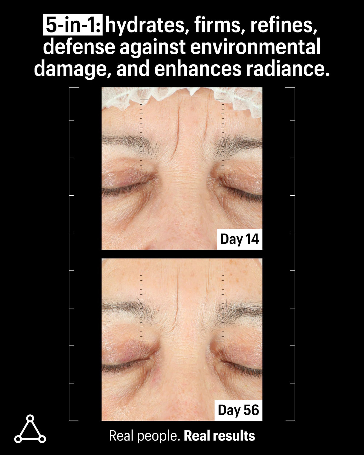 Allies of Skin advanced formulation dispensing demonstrates easy one-handed use.