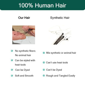 ALLKAN breathable crochet hair protects the scalp while staying cool during long wear.