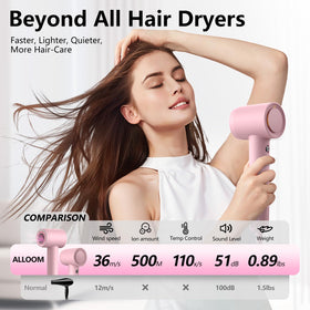 Alloom magnetic diffuser evenly distributes air for gentle volume.