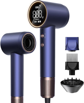 Alloom High-Speed Hair Dryer Pro motor accelerates drying while protecting hair health.