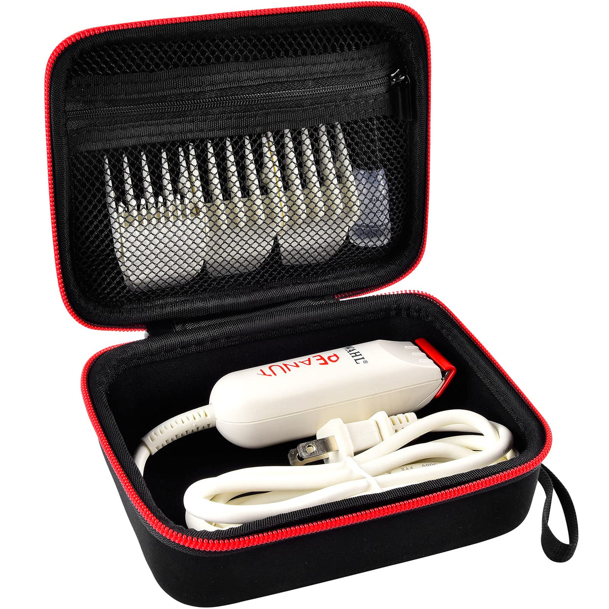 ALLPRIMO case for Wahl Peanut, top view, compact travel protection.