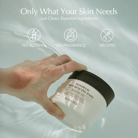 Hydration with Aqua GG on ALLSETUP Mandelic Acid Toner Pads
