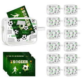 Allyix soccer goodie bags 12-pack shown for gifts and party favors.