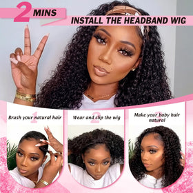Allyreetress kinky curly wig soft matte finish mimics natural texture