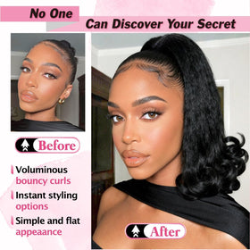 Allyreetress versatile looks ponytail for everyday to events.