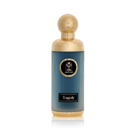 Almas Tragedy EDP bottle front view highlighting premium packaging and luxury scent