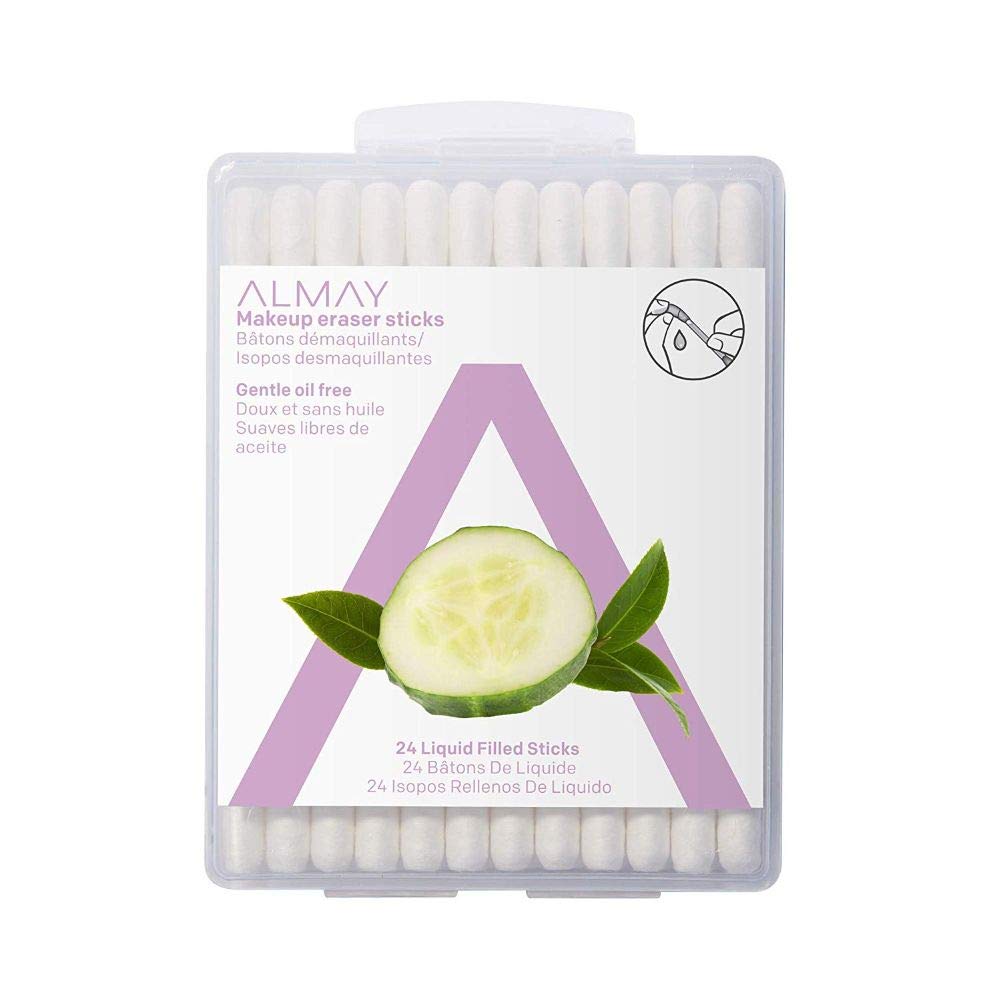 Almay Eye Makeup Remover Sticks pack for on-the-go cleansing and quick smudge removal.