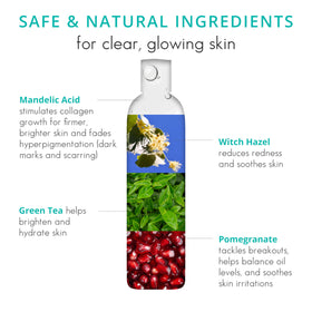 Almond Clear shaving gel used to help prevent ingrown hairs