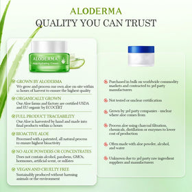 Aloderma organic aloe-vineyard farm-scene conveys farm-to-face quality