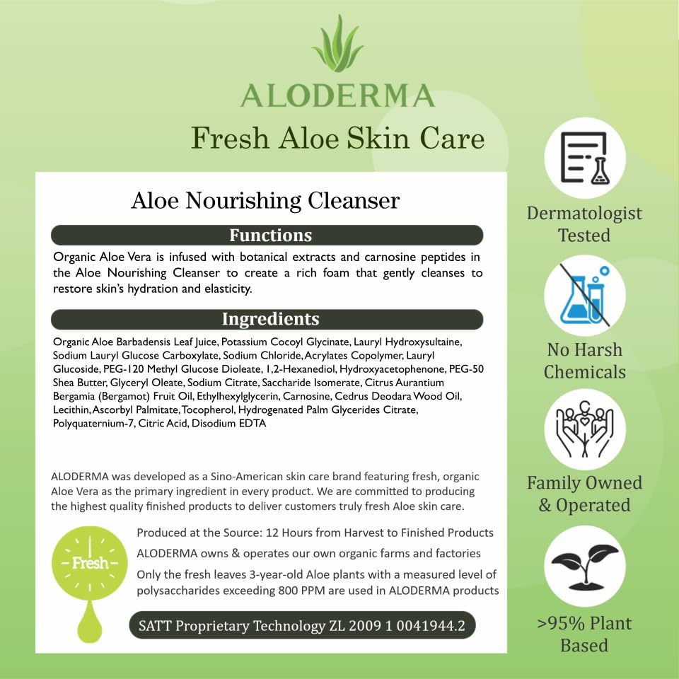 Aloderma self-care moment illustration of a calm skincare routine.