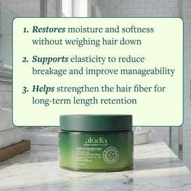 Nut-free formulation label on ALODIA Butter Crème packaging.