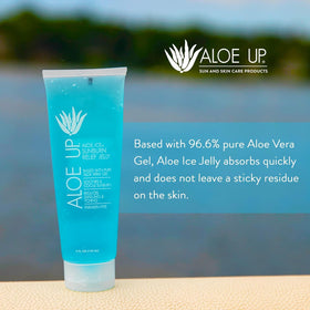 ALOE UP Multi-use gel for daily moisturizing and calming care.