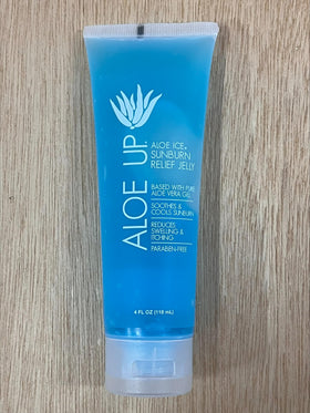 ALOE UP Fragrance-free, alcohol-free gel suitable for sensitive skin.
