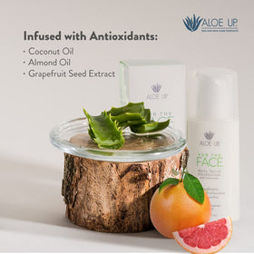 Reef-safe packaging promotes eco-friendly daily sun care with Aloe Up