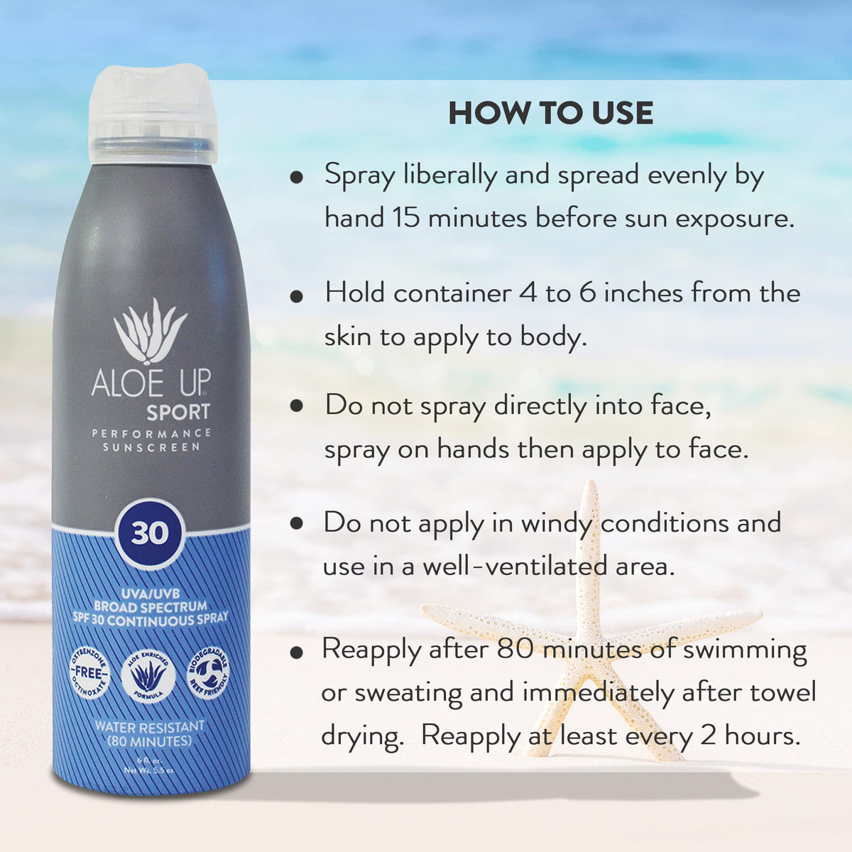 Cruelty-free and oil-free protection suitable for all skin types.