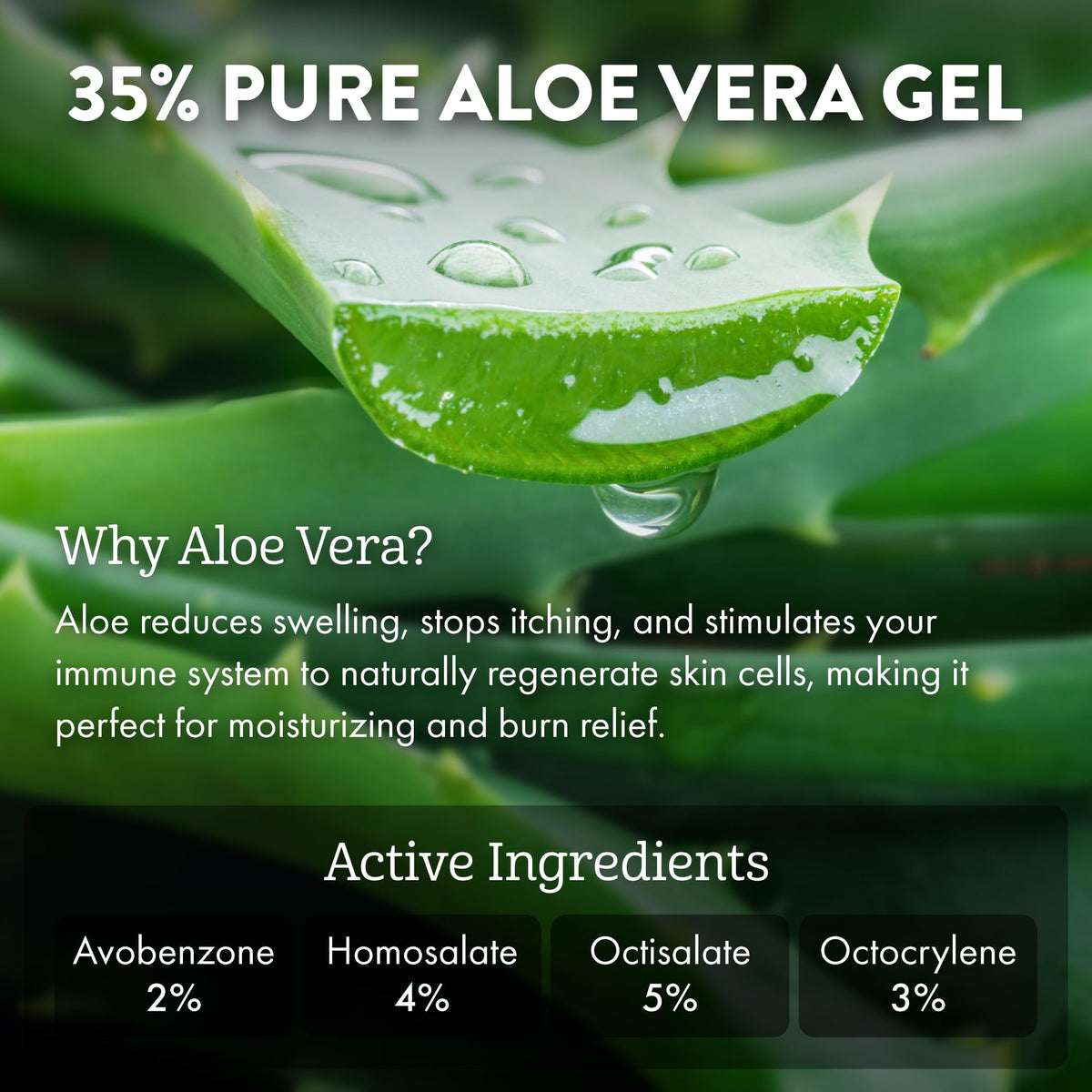 ALOE UP sport sunscreen absorbs quickly with a non-greasy feel on skin