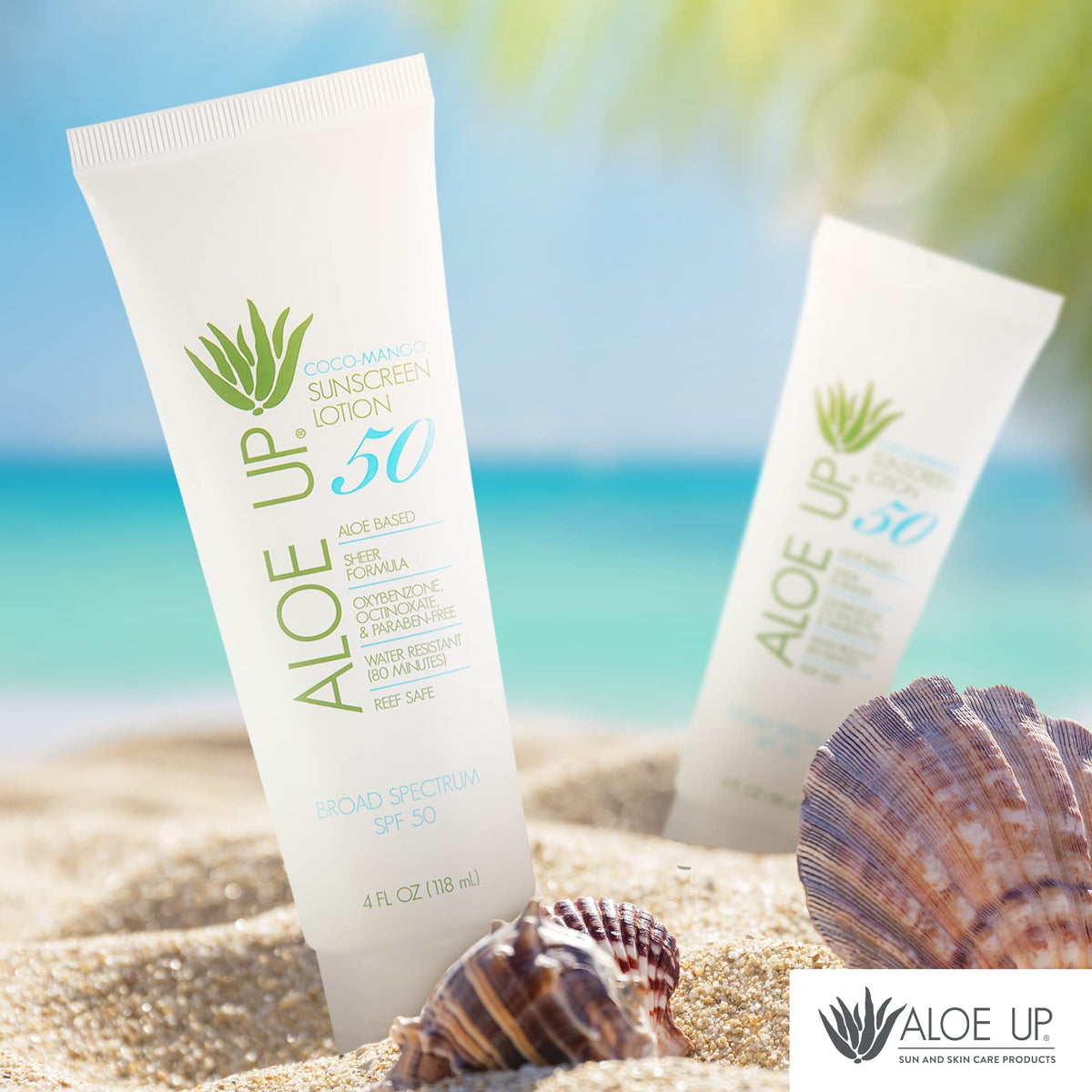 Aloe vera hydrates while protecting the skin in daylight.