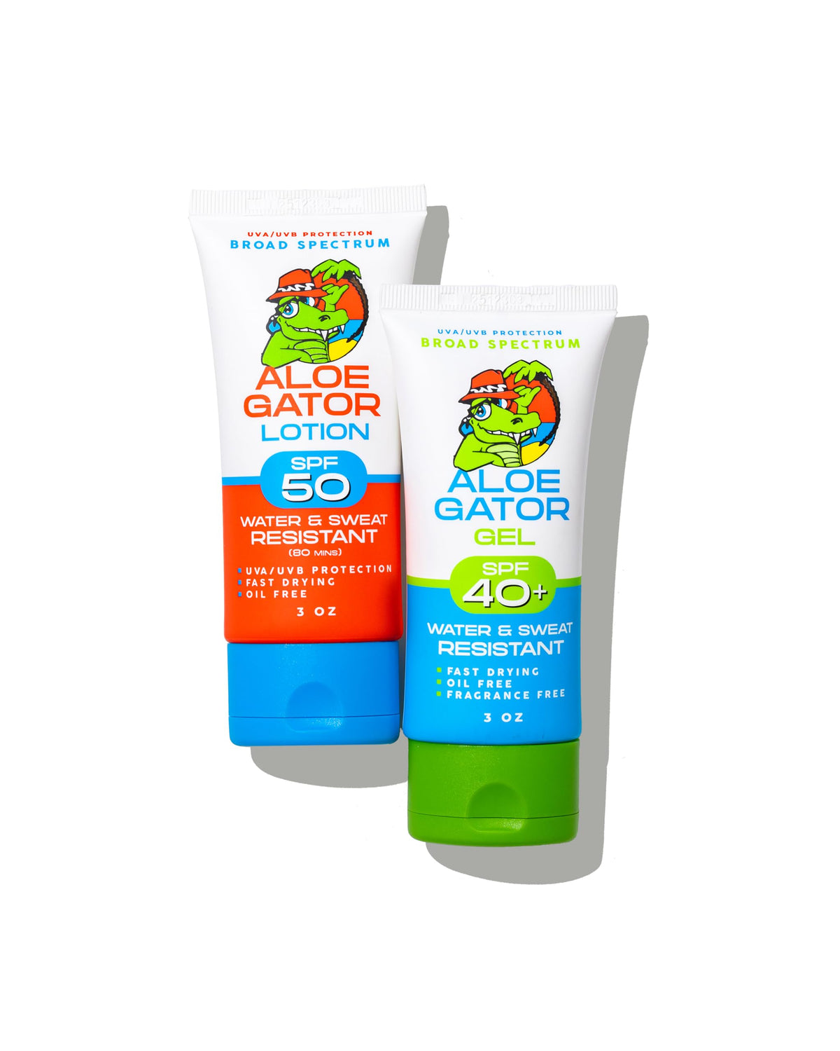 Aloe Gator Gel Sunscreen ideal for beach days and hikes.