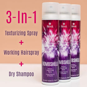 ALOXXI Bombshell three-in-one-styler enables versatile styling and texture