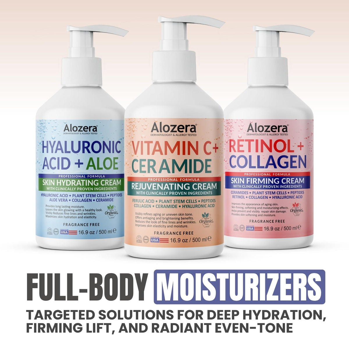 Alozera daily routine shot promotes morning and night hydration for balanced skin.