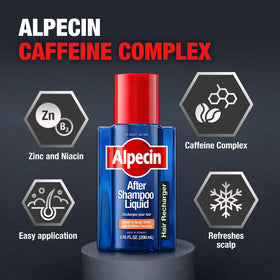 Pouring from the spout highlights caffeine-powered refresh on non-shampoo days