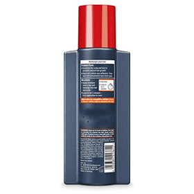 Close-up of Alpecin C1 packaging showing zinc and niacin ingredients for stronger-looking hair.