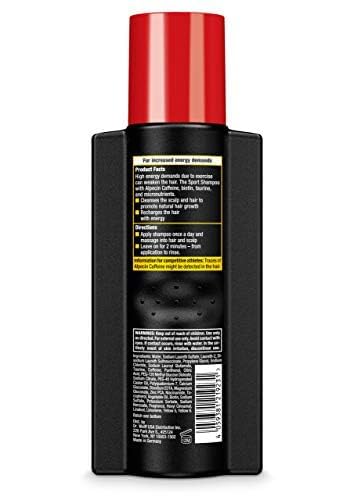 Alpecin CTX Sport shampoo lather provides thorough scalp cleansing.