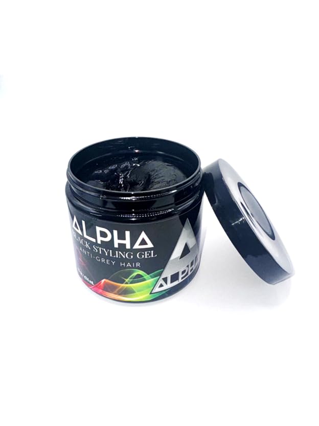 ALPHA Anti Grey Gel during application showing greys tinting for a natural finish