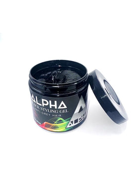 ALPHA Anti Grey Gel during application showing greys tinting for a natural finish