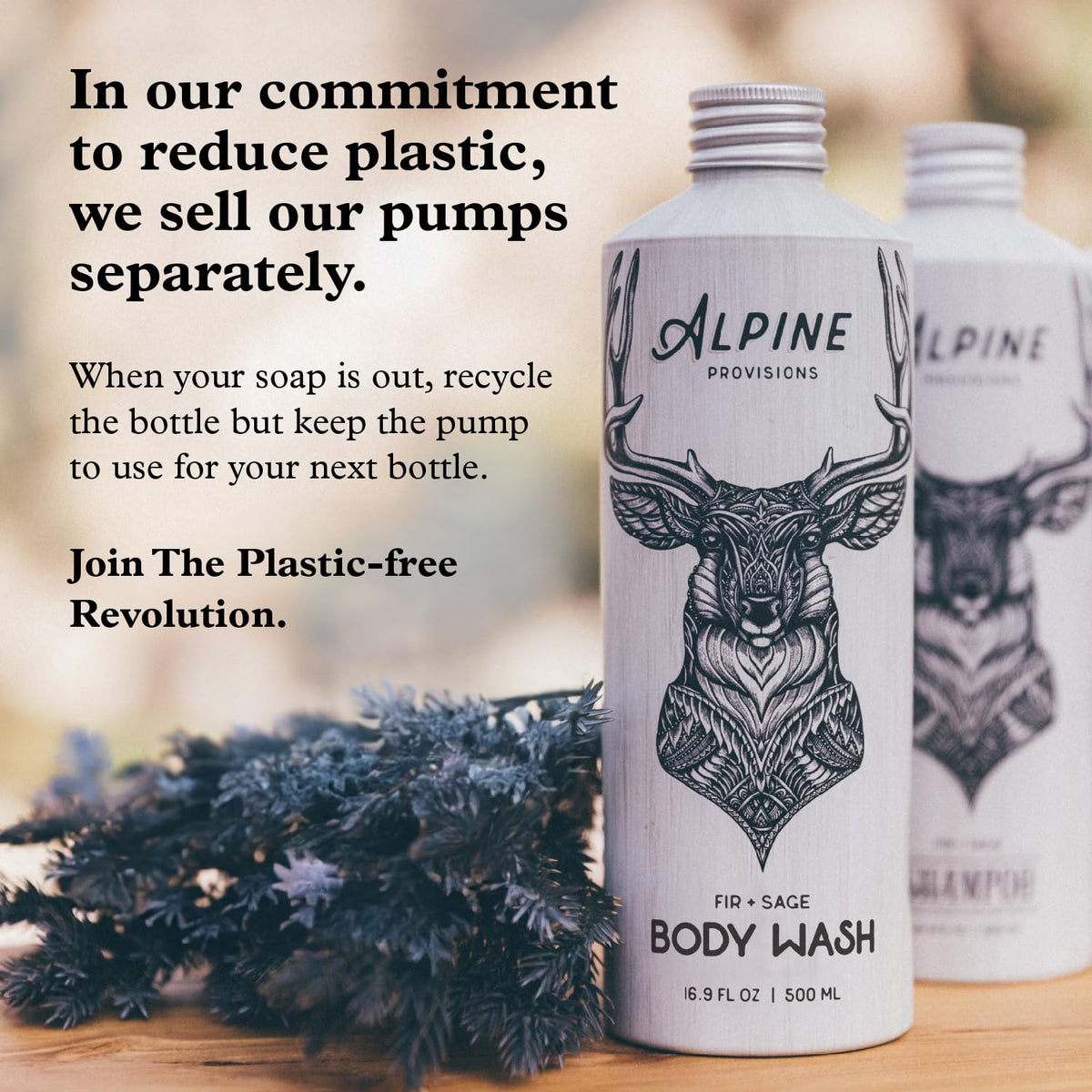 Aluminum packaging emphasizes plastic-free, eco-conscious skincare packaging