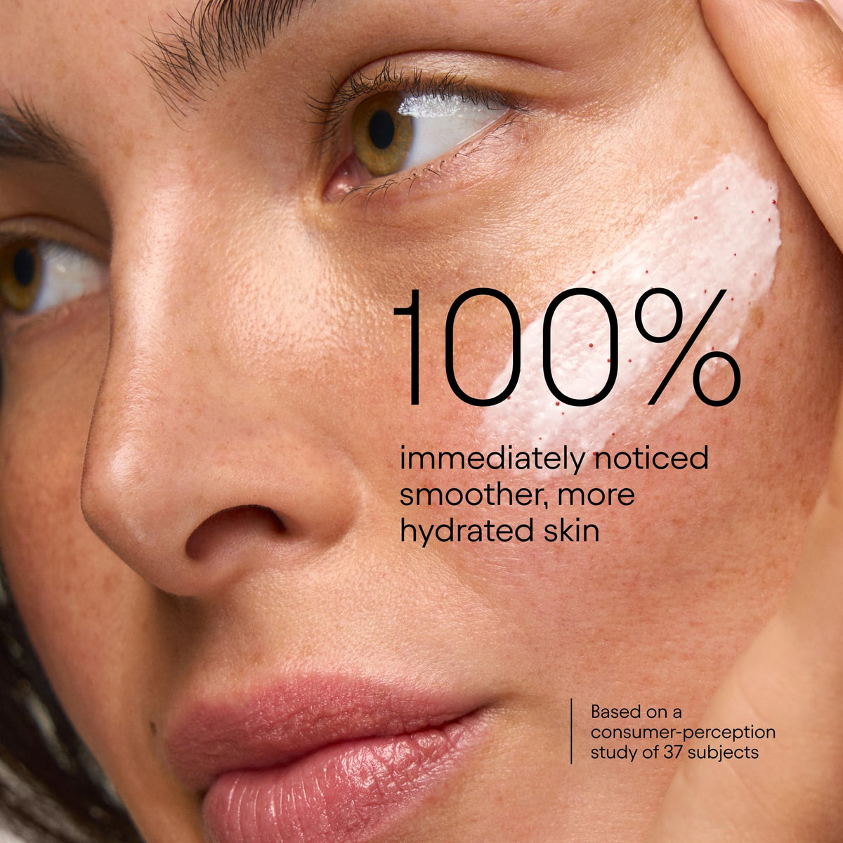 Alpyn Beauty Hydrating Cold Cream Cleanser bottle pouring experience suggests gentle cleansing.